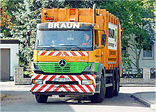 Müllfahrzeug Fa. Braun für Reichertshofen